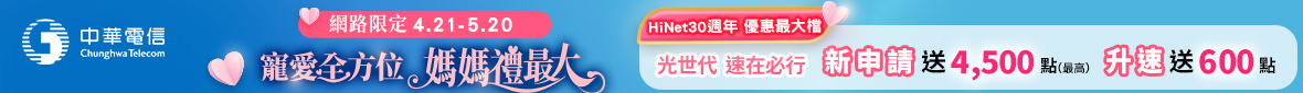 寵愛全方位，媽媽禮最大